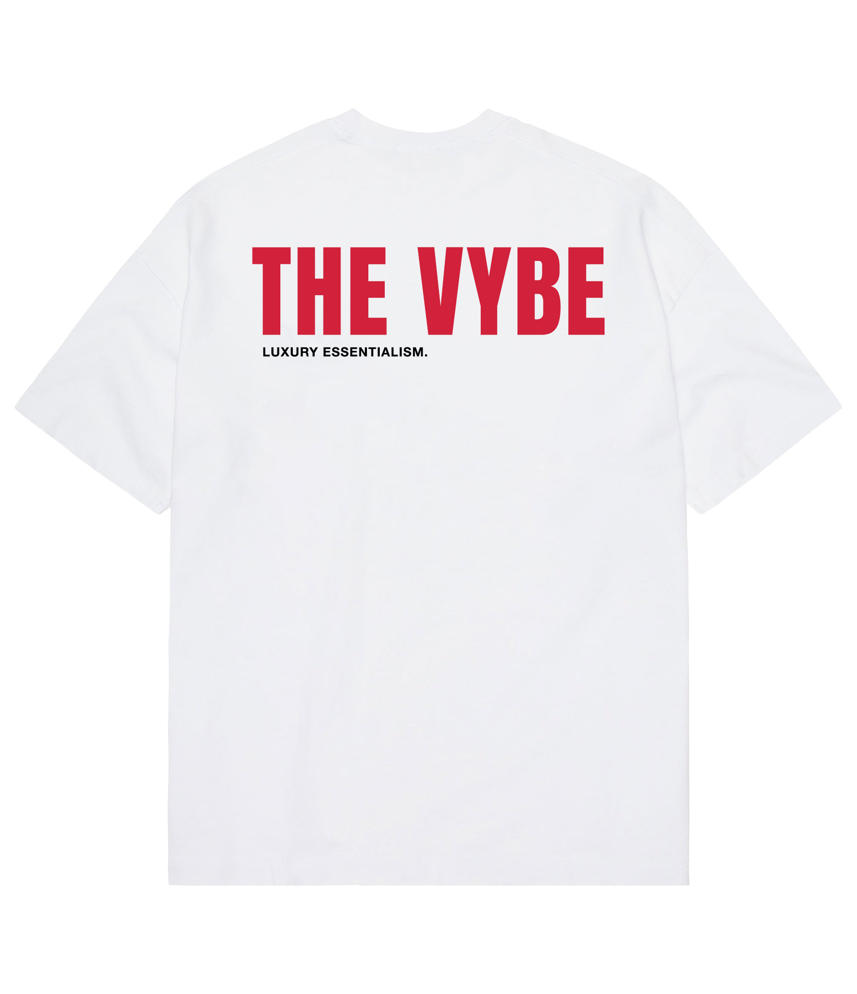 Vintage White Luxury Essentialism Tee